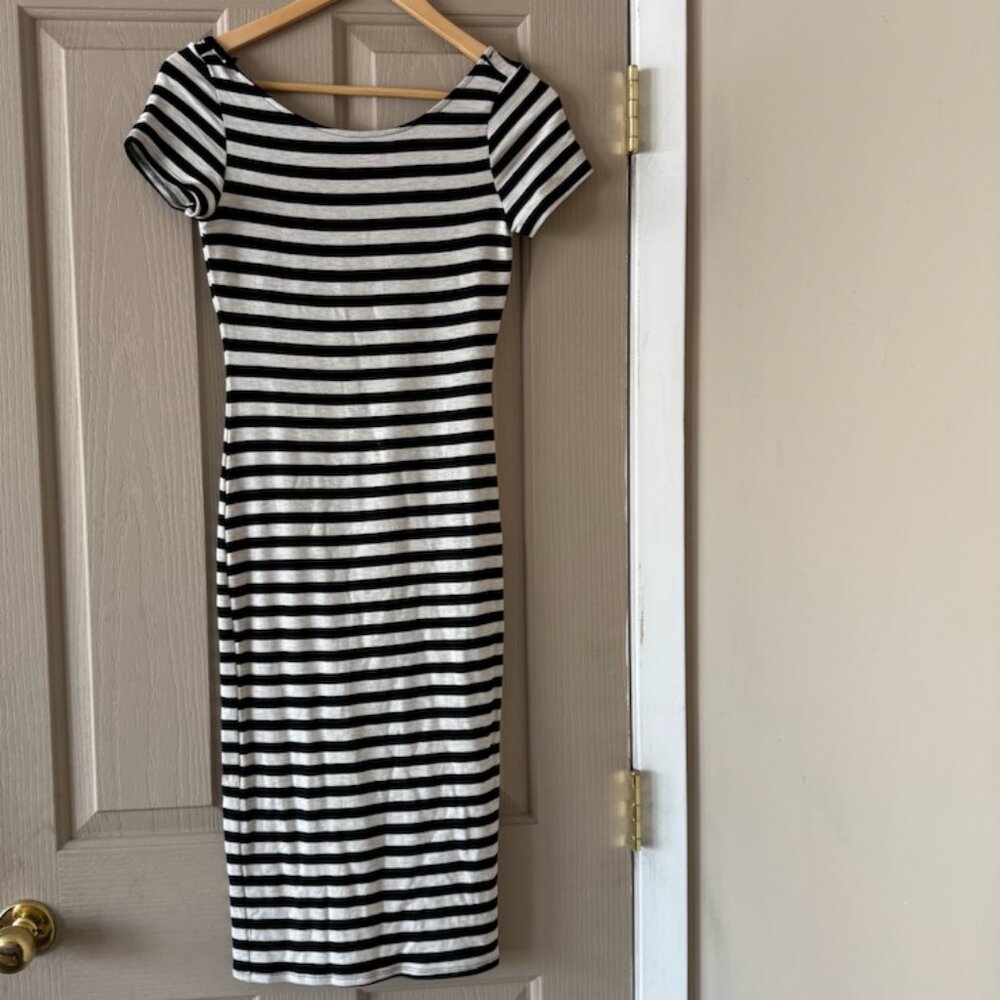 ONE CLOTHING Los Angeles striped dress NWOT